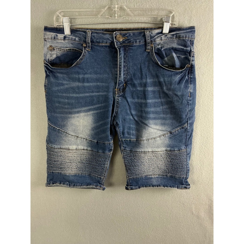 XRAY Jeans Shorts Men's 36 Denim Shorts Moto Style‎ Distressed